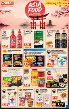 Norma Flugblatt ab 05.10.2026 gültig | Seite: 7 | Produkte: Chips, Chili, Reis, Ananas