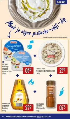 Aldi folder - Buiten eten - Voorbeeld van een folder van Aldi, geldig van 04.05.2026 | Pagina: 33 | Producten: Noten, Bloemen, Poeder