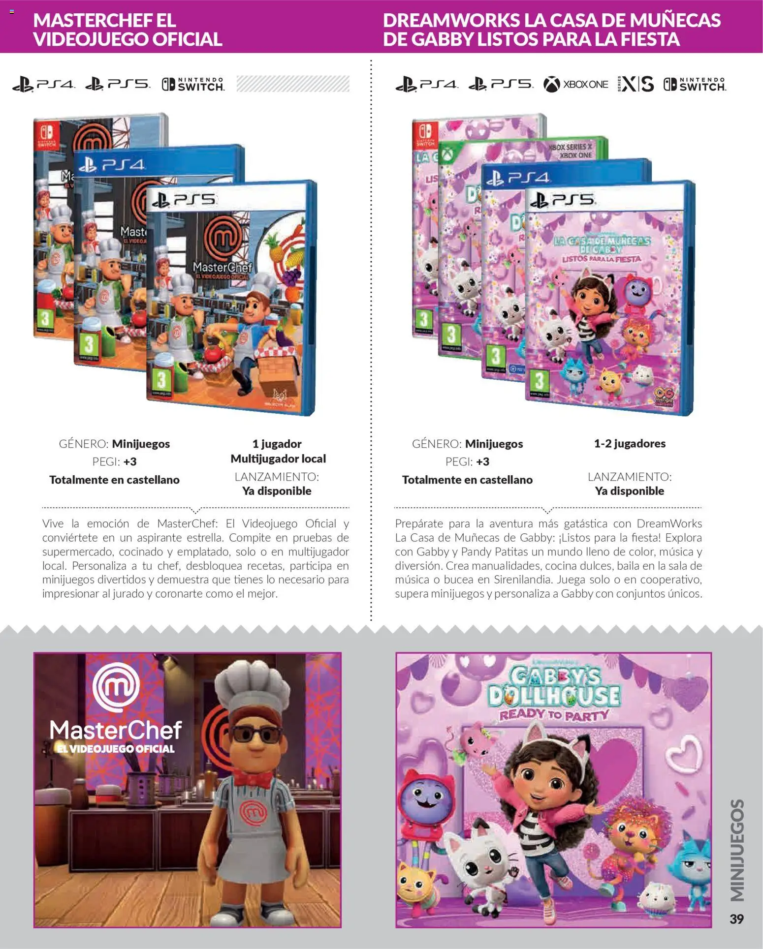 Game folleto │ válido desde el 03/12/2025 | Página: 39 | Productos: Casa de muñecas, Xbox, Juega, Cocina