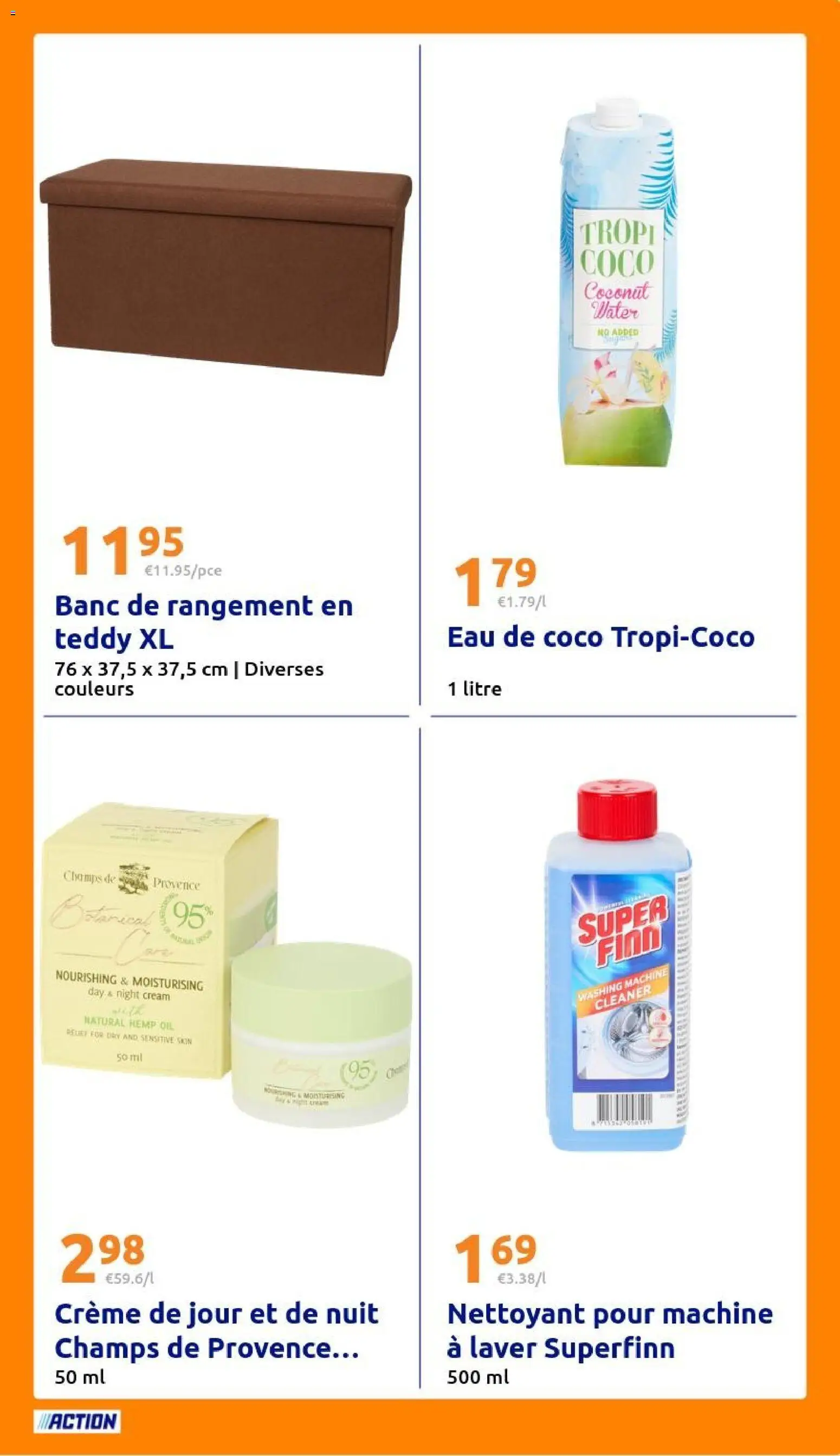 {H1} | Page: 25 | Produits: Banc, Banc de rangement, Crème de jour, Coco