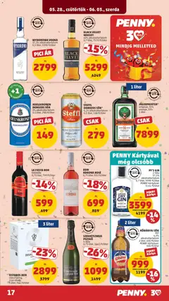 SZOVJETSZKOJE PEZSGŐ, 5-féle, 0,75 liter - amely érvényes a következő dátumtól: 28.05.2026 | Oldal: 21