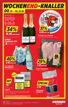 Denner Pouletbrust, ca. 500 g, per 100 g ab 22.10.2026 gültig | Seite: 24