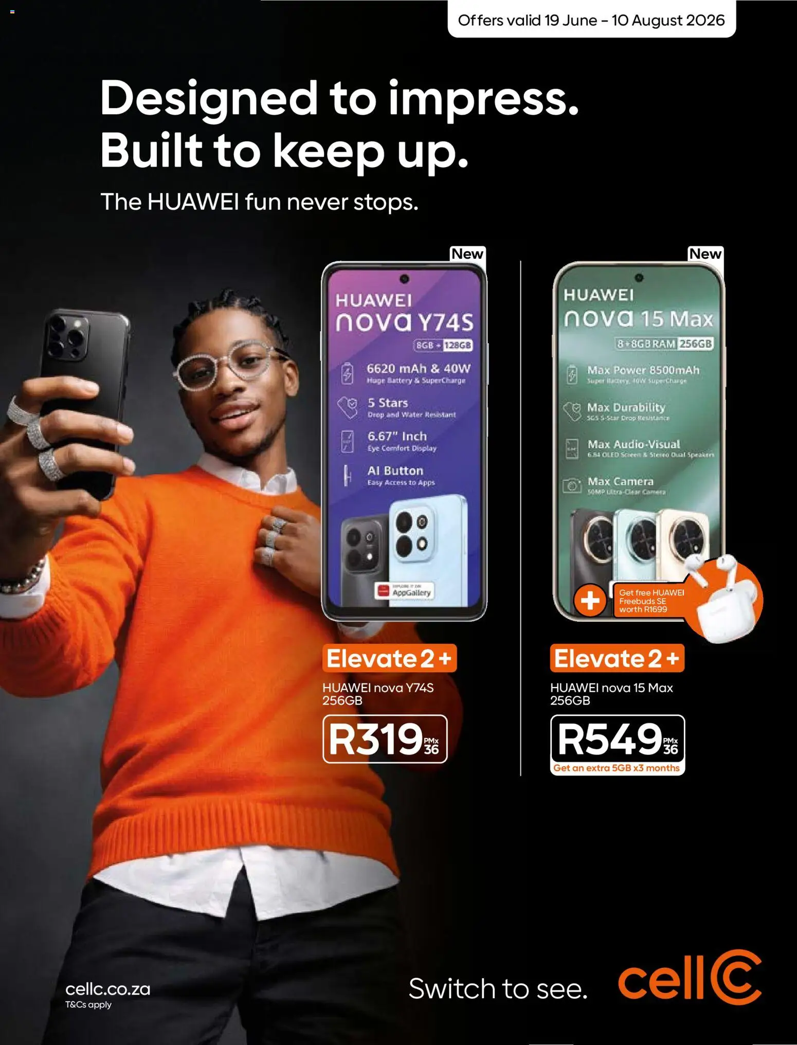 New Cell C catalogue – valid from 19.06.2026 | Page: 46