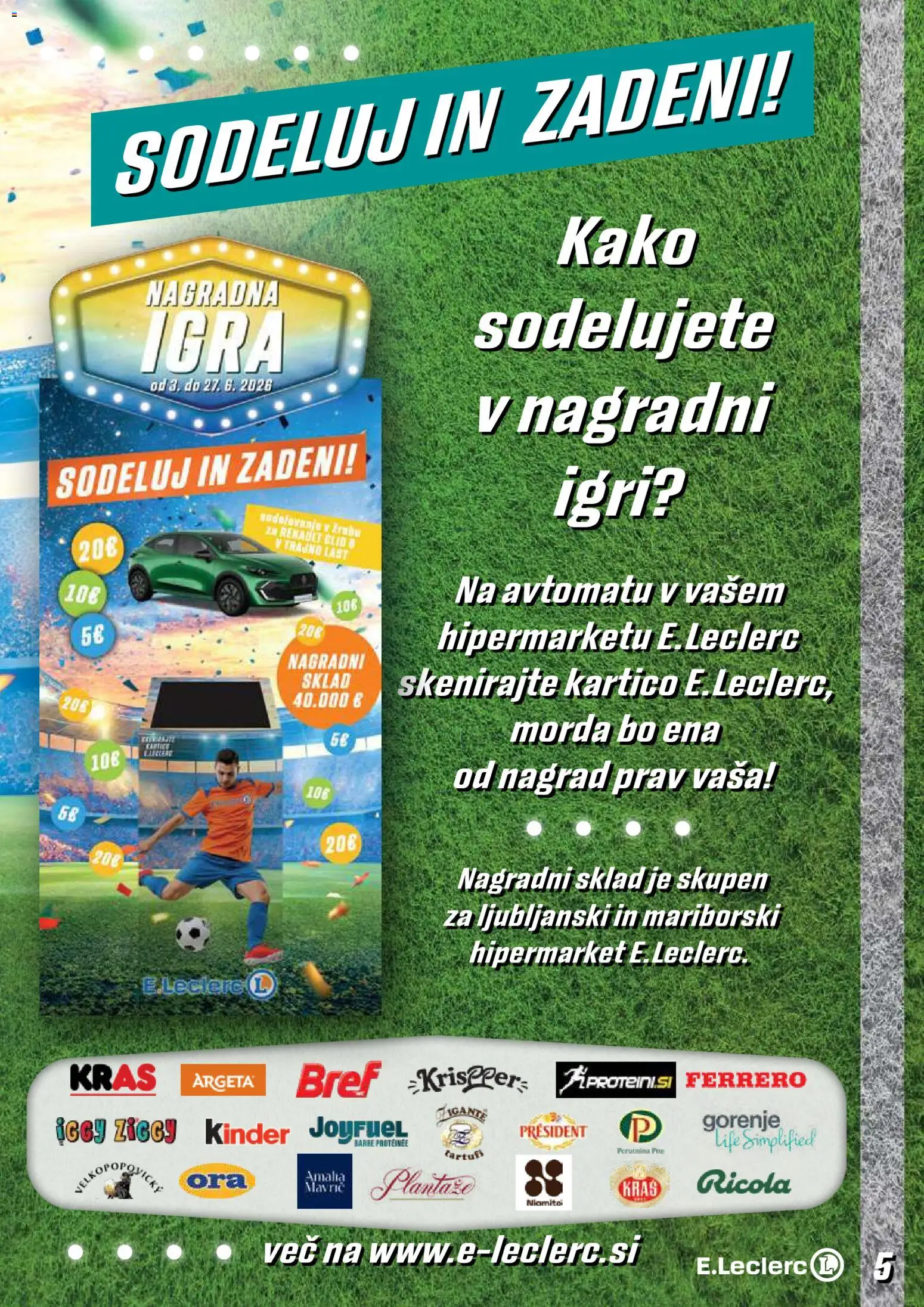 Novi E.leclerc katalog ponudbe – veljaven od 03.06.2026 | Stran: 5 | Izdelki: Igra