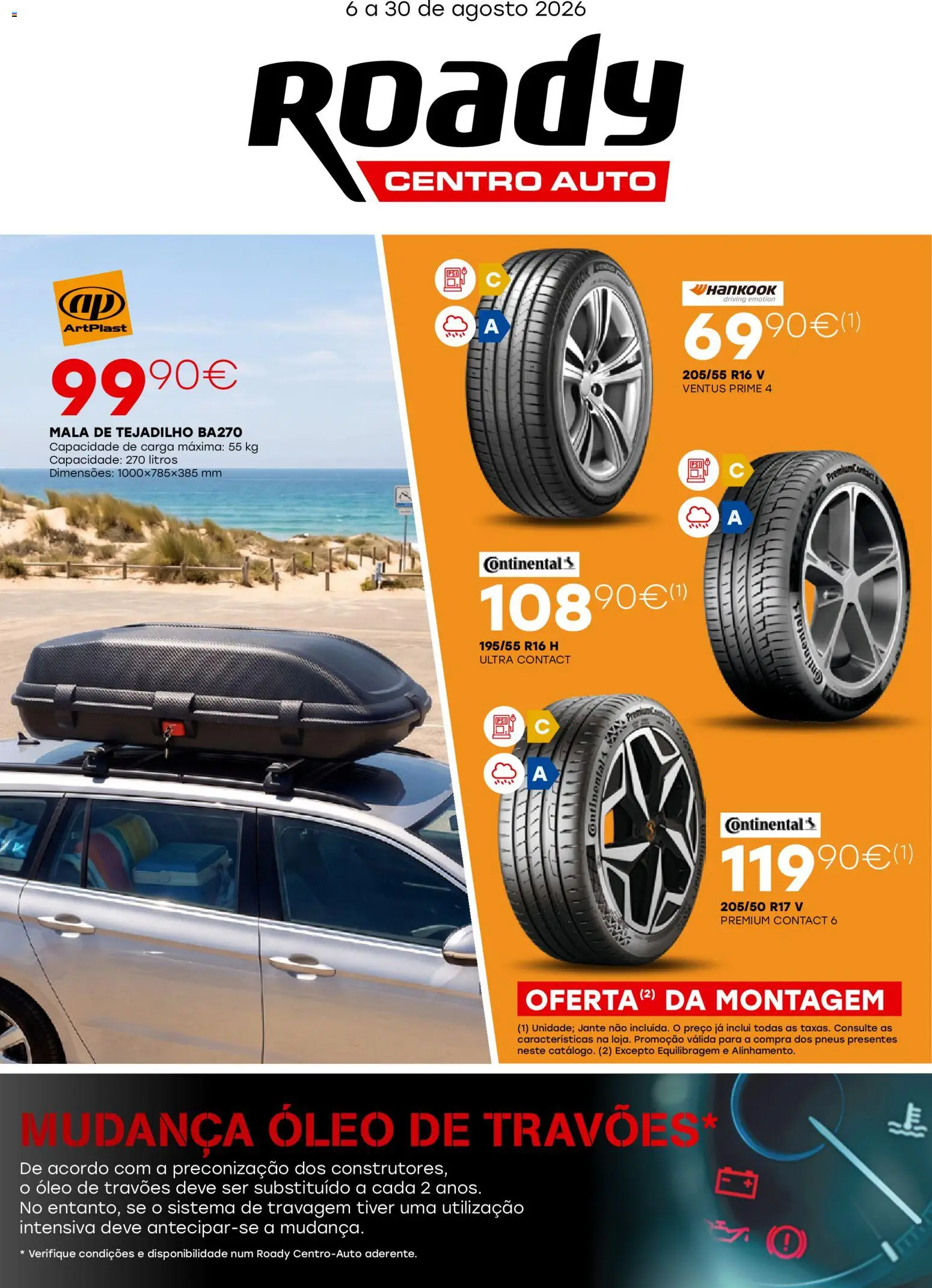 Roady folheto │ válido de 06/08/2026 | Página: 1 | Produtos: Óleo