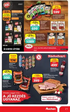 PICK RÁKÓCZI SZELETELT SZALÁMI, csemege vagy paprikás, 80 g - amely érvényes a következő dátumtól: 2026.10.08. | Oldal: 21