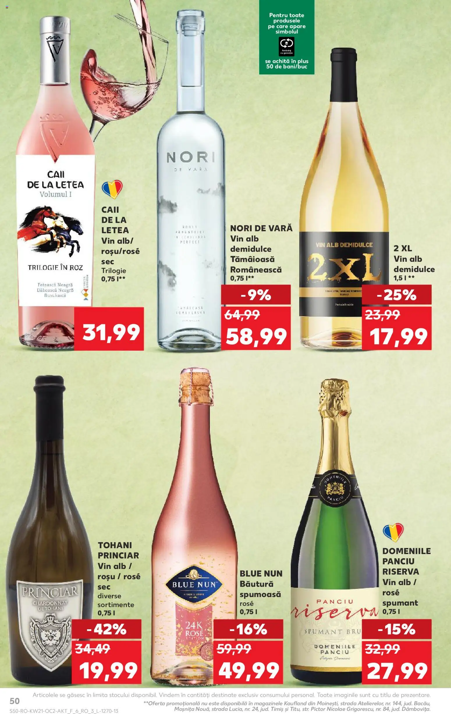 Kaufland RO akciós ujság - amely érvényes a következő dátumtól: 20.05.2026 | Oldal: 50