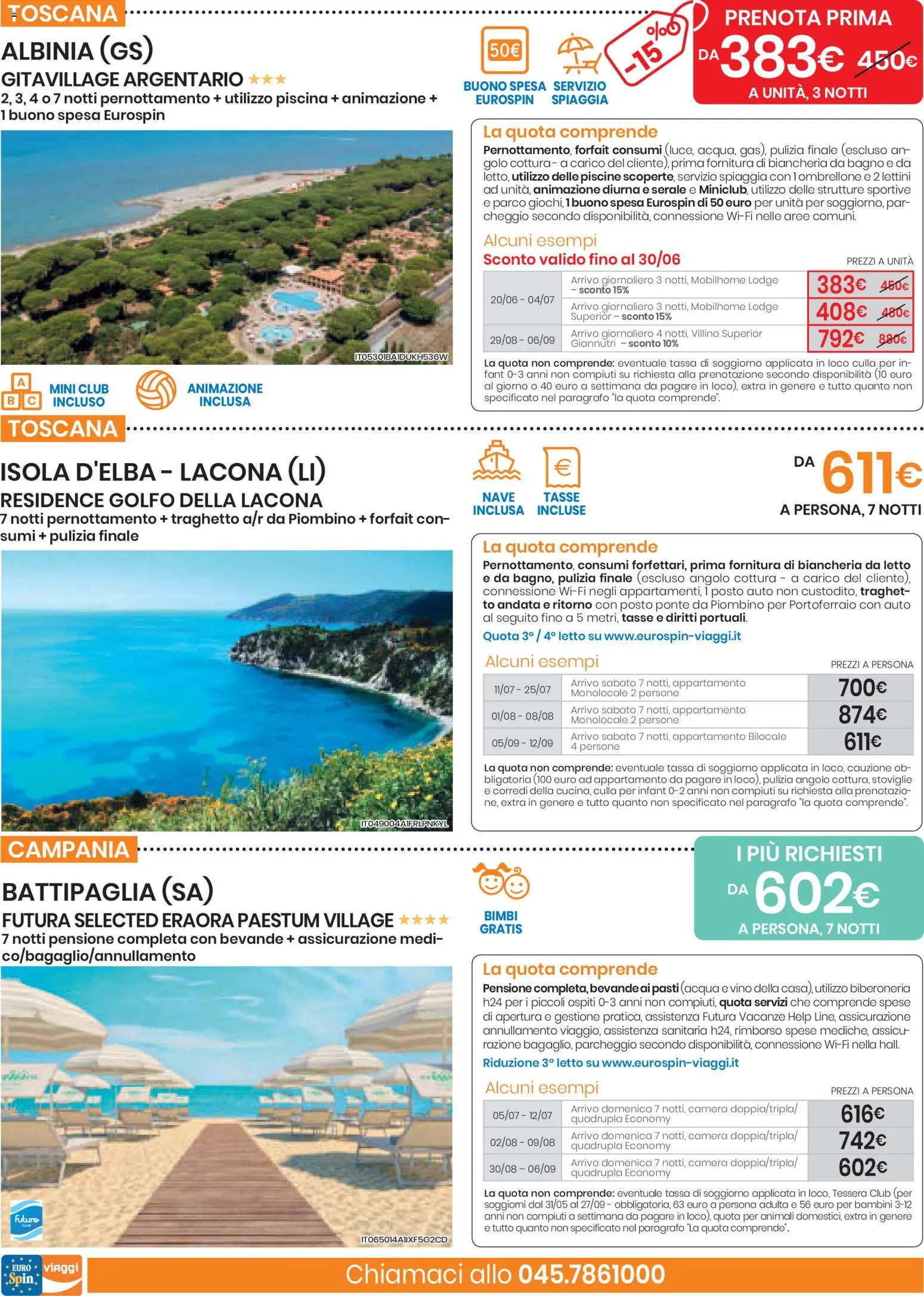 Volantino Eurospin del 04.06.2026 | Pagina: 6 | Prodotti: Acqua, Vino, Culla, Biancheria da letto