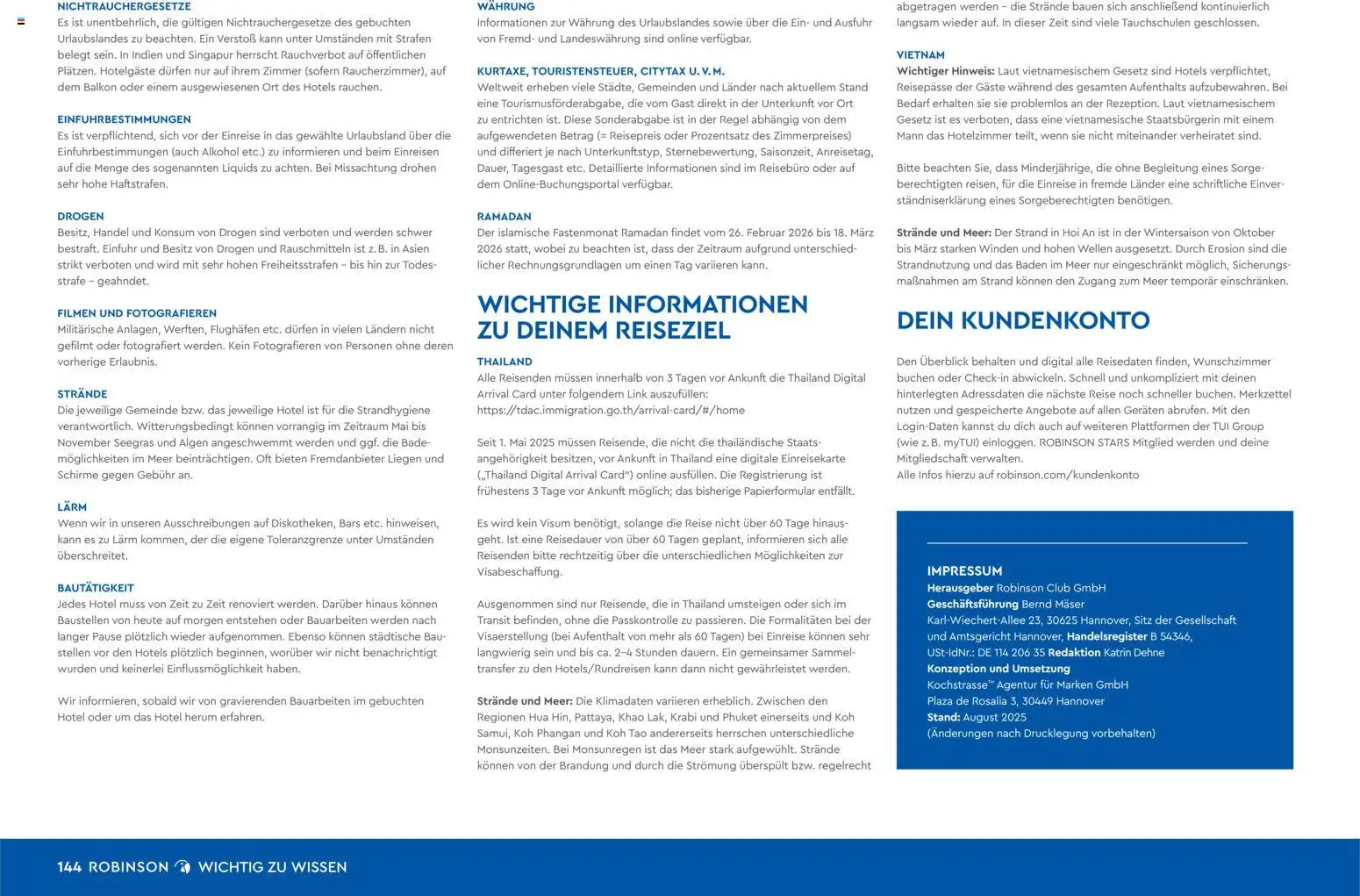 Aida ROBINSON Ganzjahreskatalog 2025/26 – gültig ab 30.10.2025 | Seite: 144