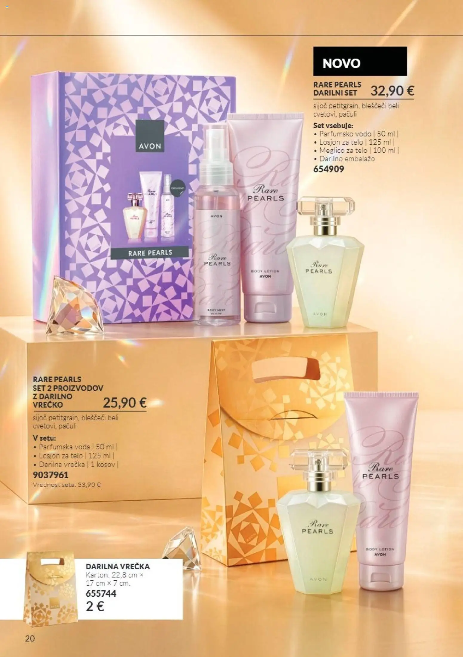 Novi Avon katalog ponudbe – veljaven od 01.11.2026 | Stran: 20 | Izdelki: Voda, Parfumska voda