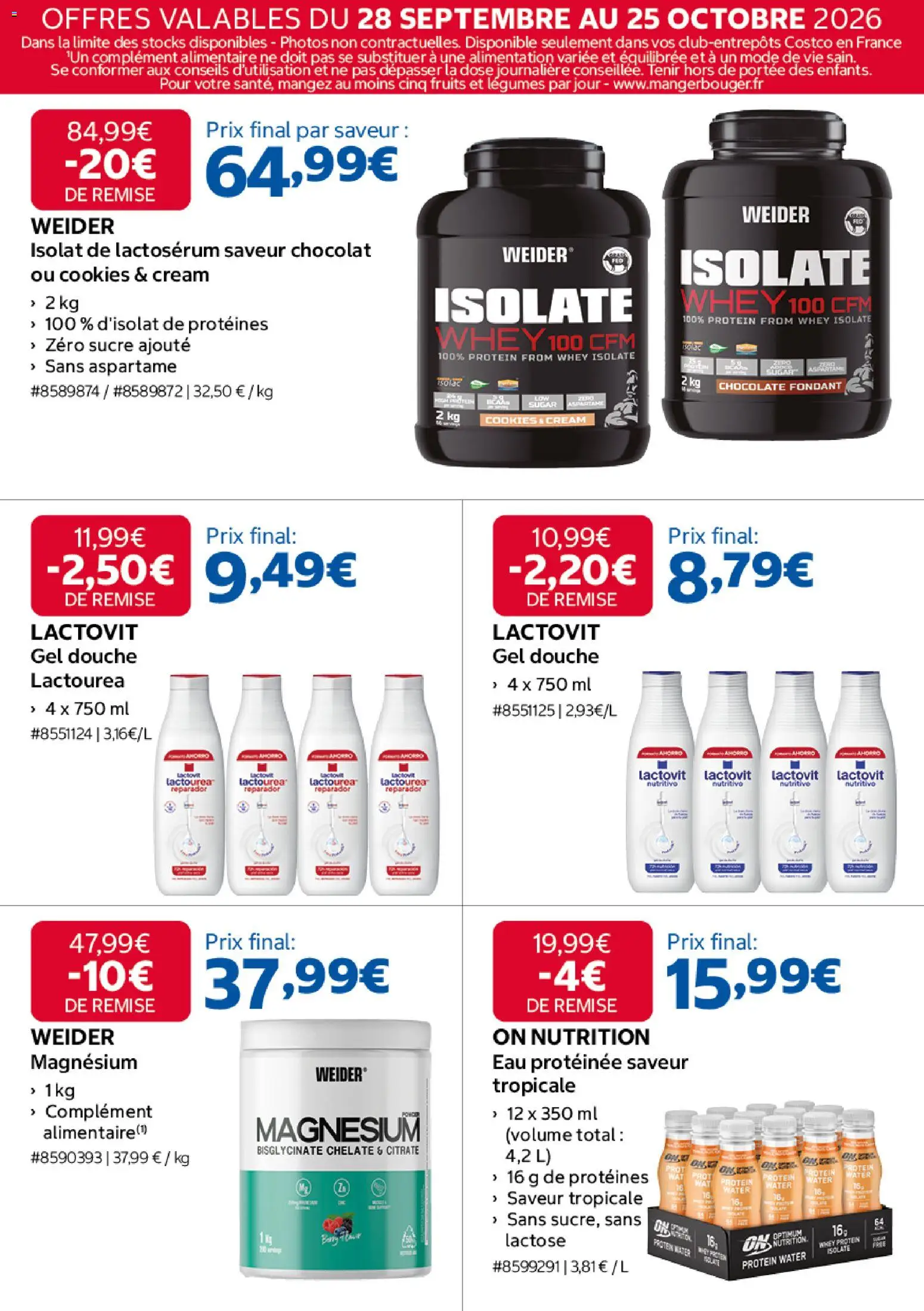 {H1} | Page: 17 | Produits: Alimentation, Fruits, Douche, Chocolat