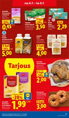 Lidl-mainoslehti voimassa 02/07/2026 alkaen | Sivu: 26 | Tuotteet: Curry, Pizza, Pasta