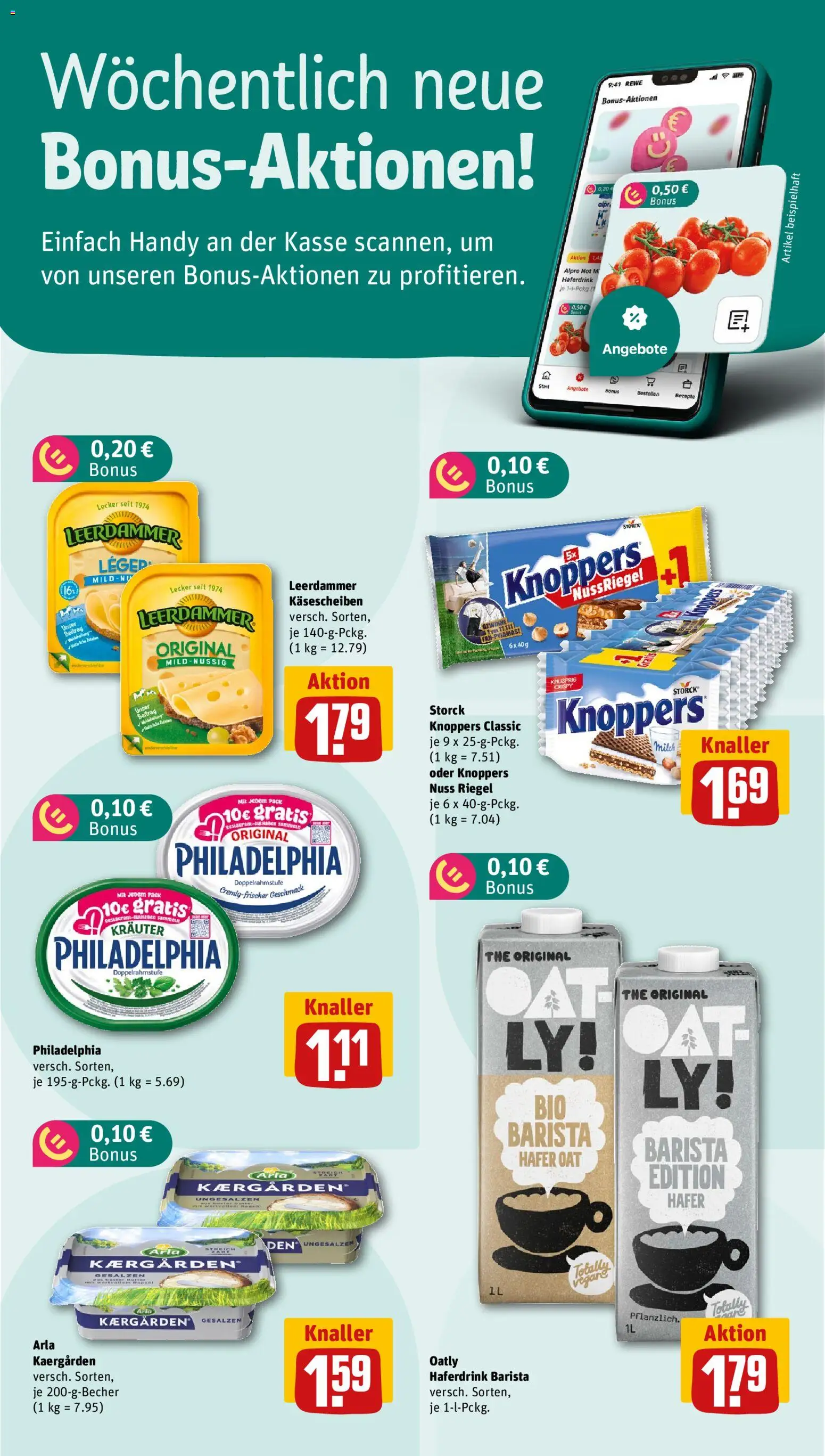 Rewe ihr Kaufpark Prospekt – gültig ab 08.06.2026 | Seite: 2 | Produkte: Milch, Leerdammer, Haferdrink, Alpro