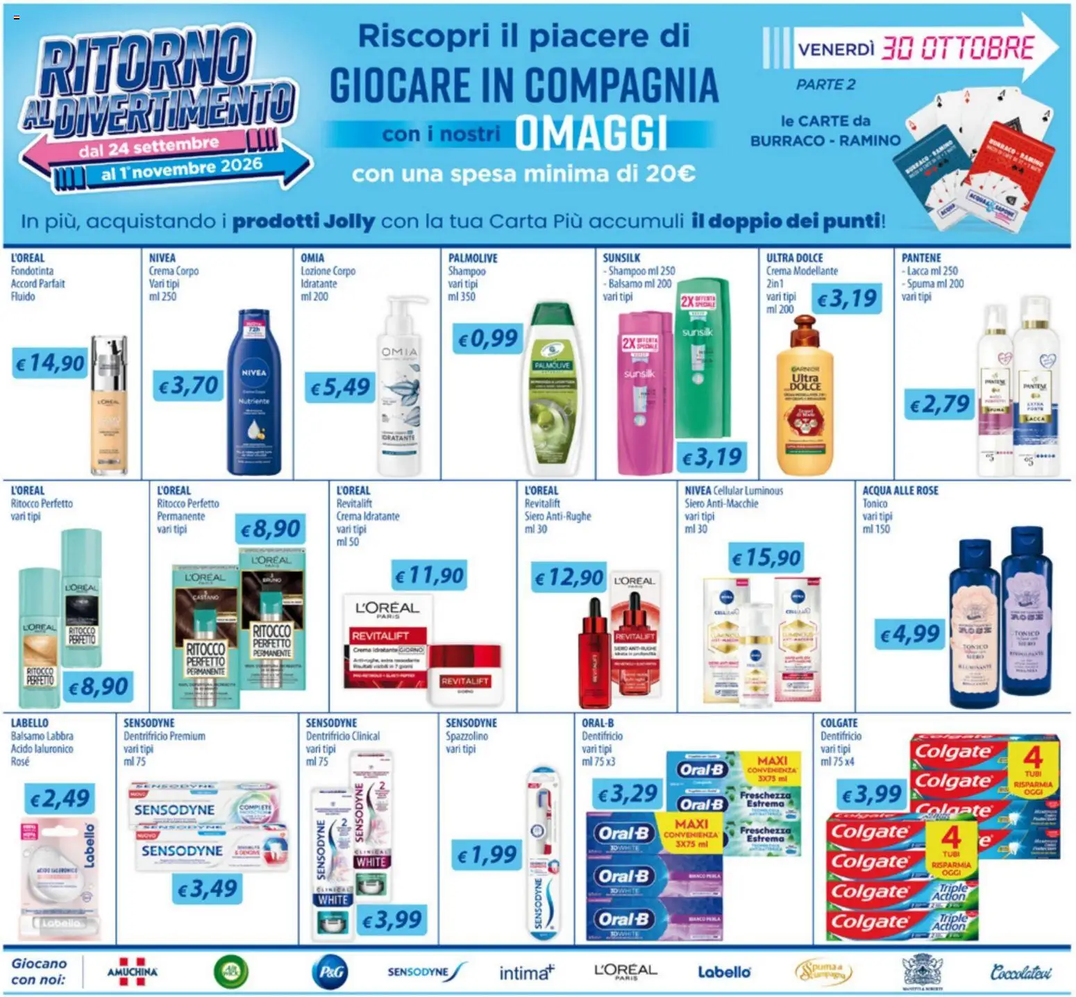Volantino Acqua e Sapone del 19/10/2026 | Pagina: 18 | Prodotti: Lacca, Acqua, Pera, Tonico