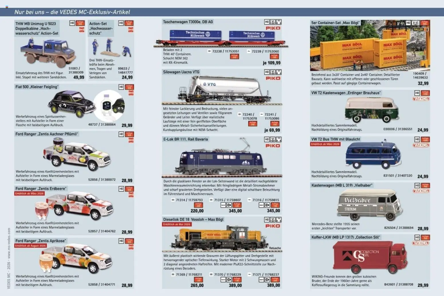 Vedes - MC Exklusivflyer 2026 – gültig ab 09.01.2026 | Seite: 2