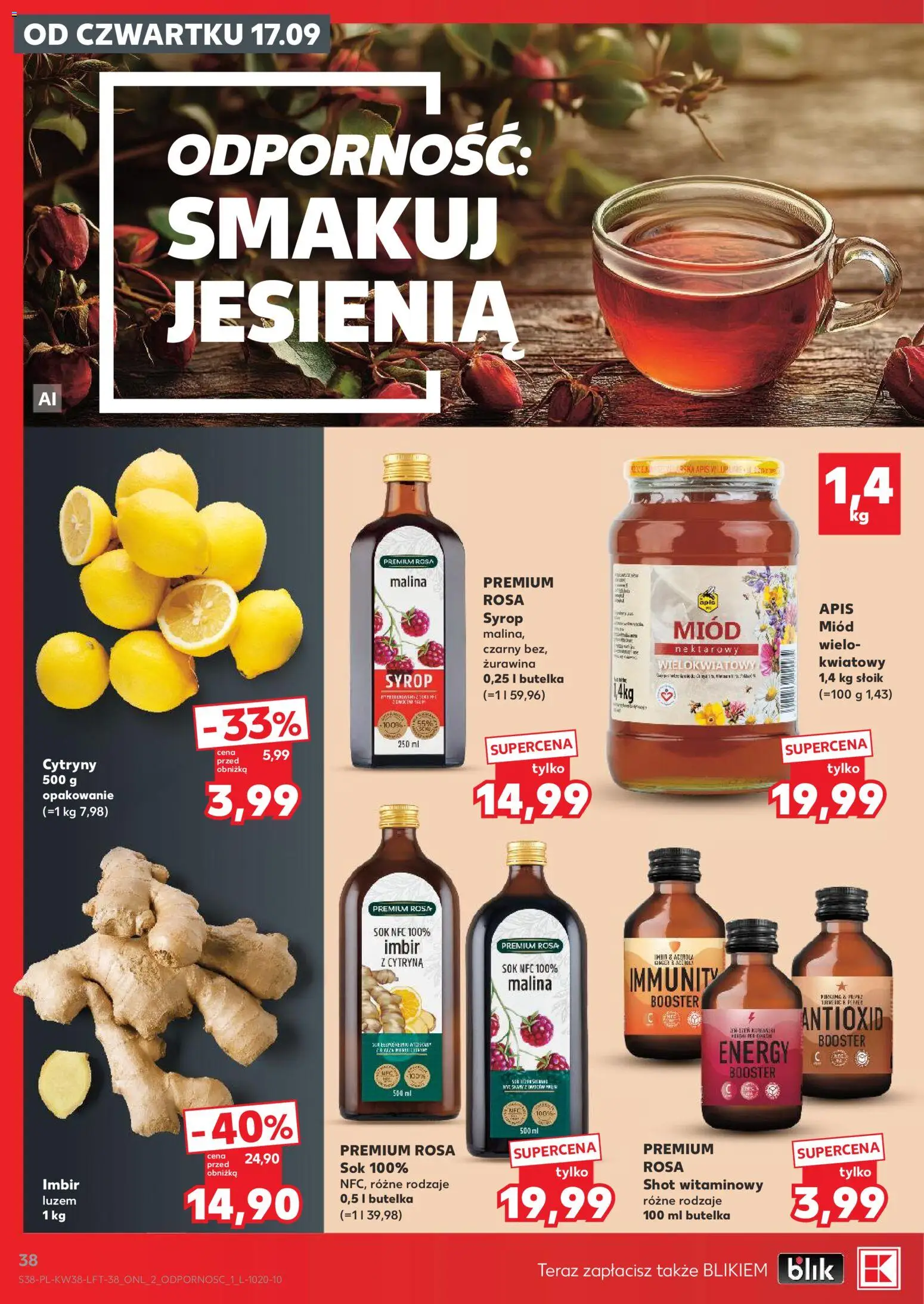 Kaufland gazetka od 17.09.2026 | Strona: 38
