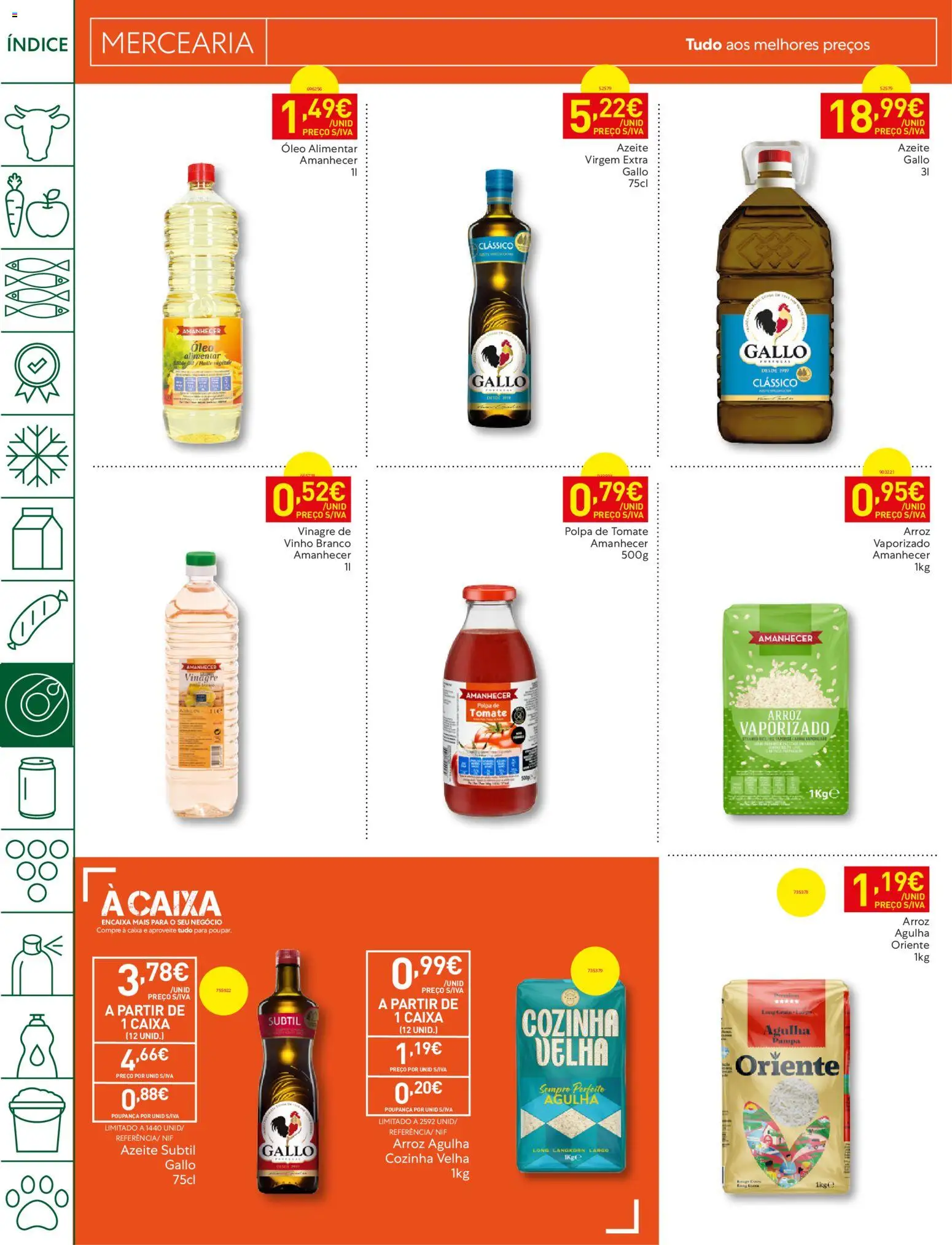 Recheio folheto Madeira │ válido de 08/09/2026 | Página: 14 | Produtos: Mercearia, Polpa de tomate, Caixa, Arroz