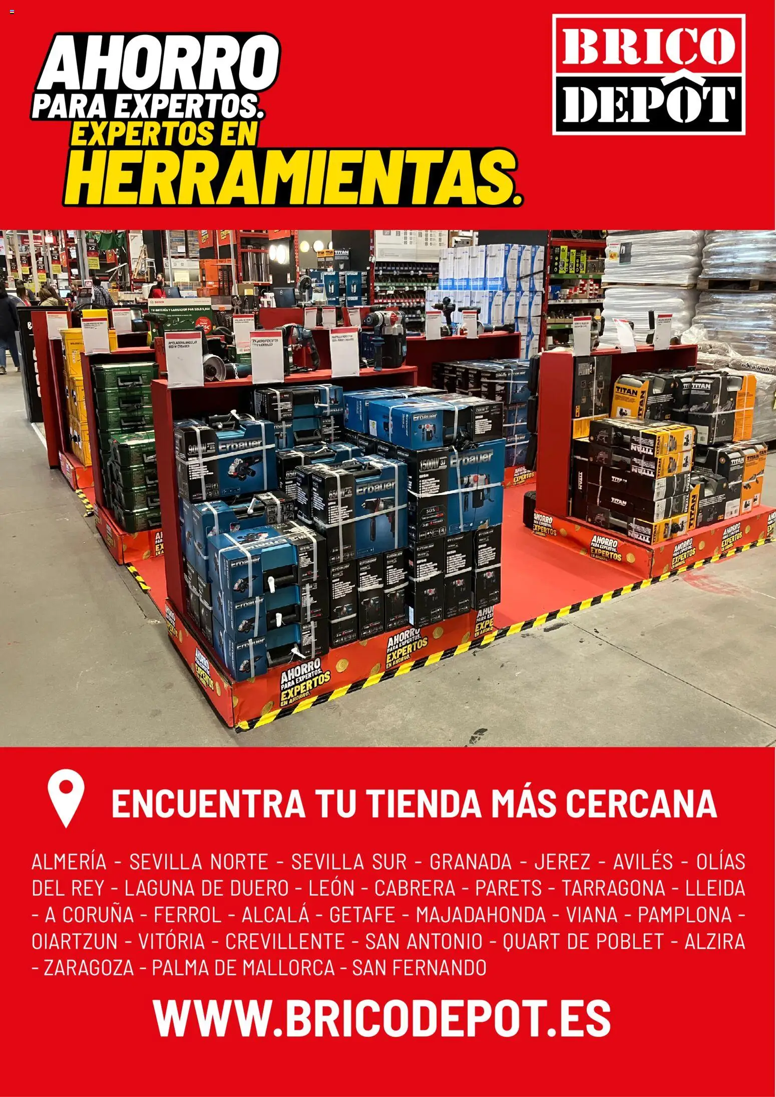 Brico Depôt Catalogo de Herramientas │ válido desde el 07/10/2026 | Página: 54 | Productos: Granada, Batería