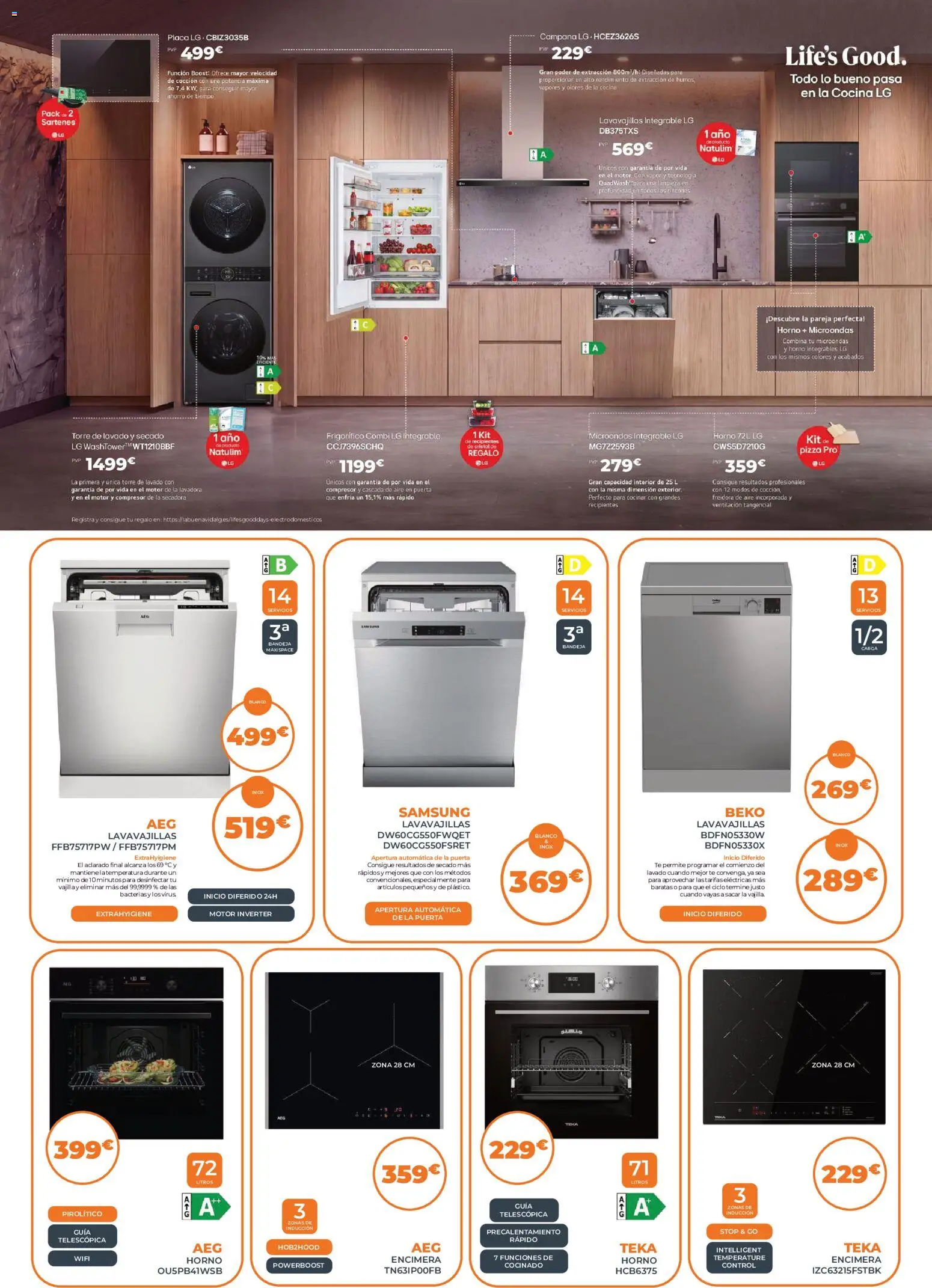 Pascual Martí - folleto │ válido desde el 01/10/2026 | Página: 4 | Productos: Secadora, Horno, Freidora, Freidora de aire