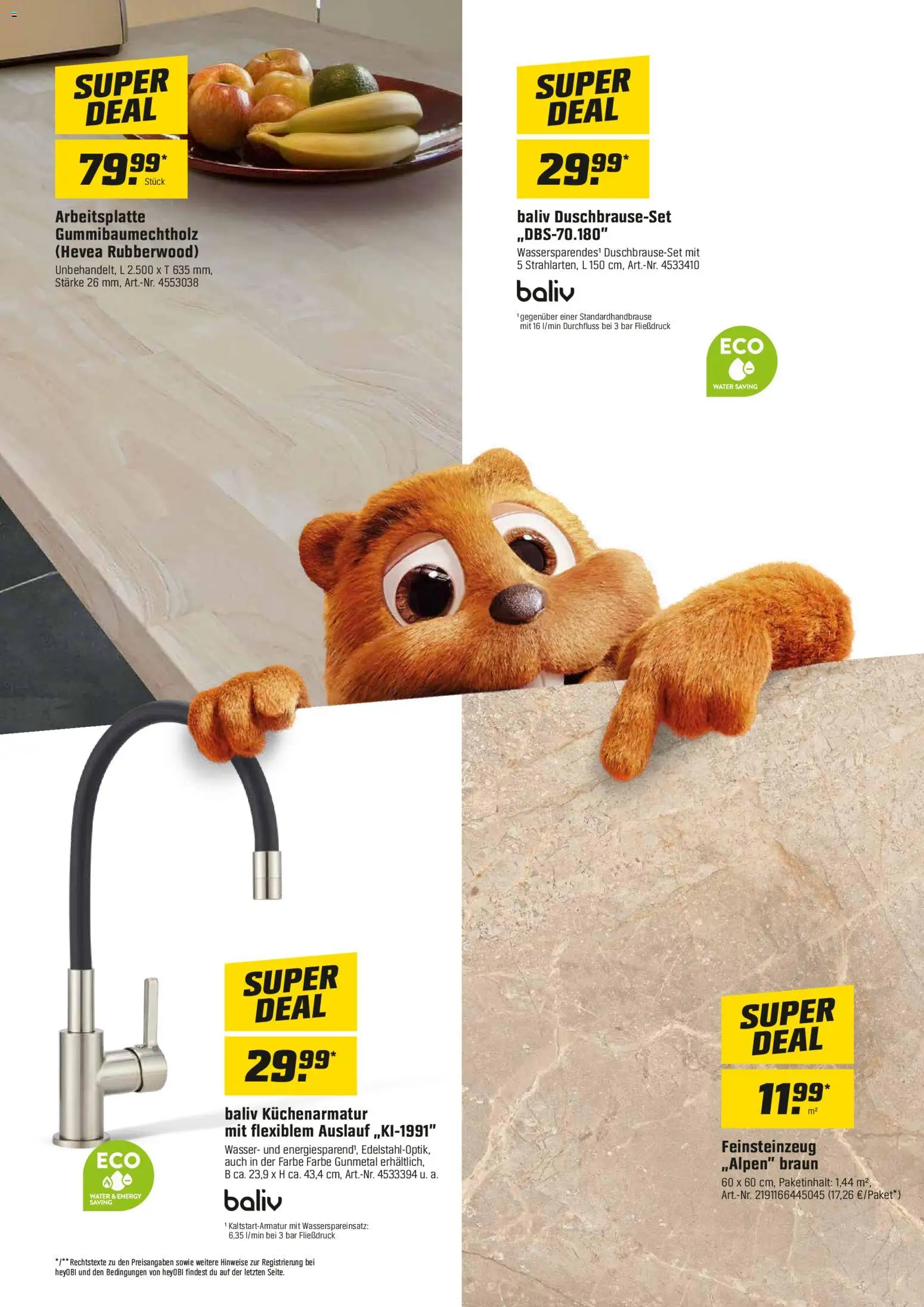 OBI Flugblatt gültig ab 01.07.2026 | Seite: 10 | Produkte: Wasser
