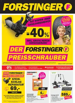 Forstinger Flugblatt ab 16.09.2026 gültig