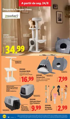 Pré-visualização Lidl Novidades válido de 24/08/2026 | Página: 10 | Produtos: Esteira, Carvão ativado, Caixa