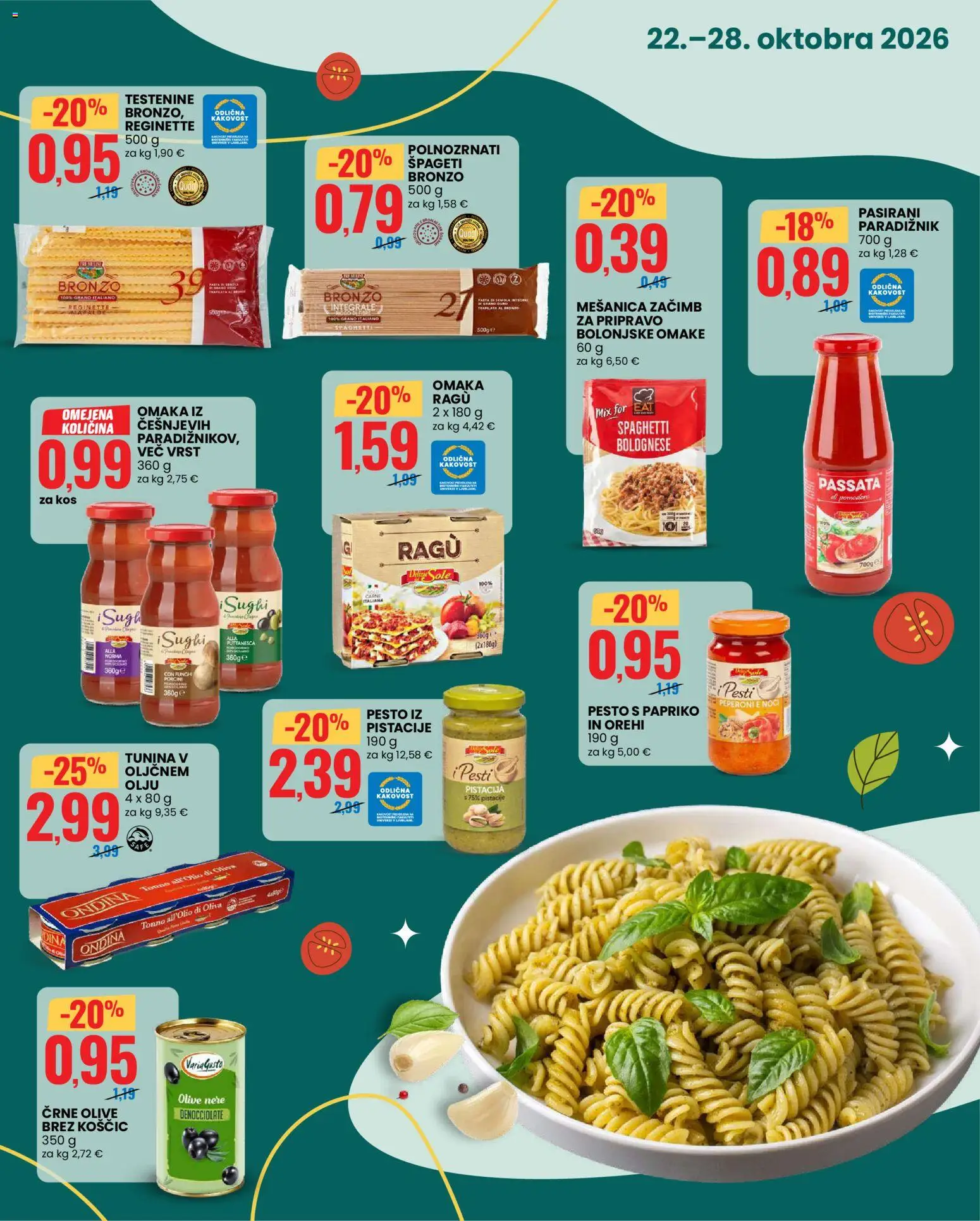 Novi Eurospin katalog ponudbe – veljaven od 22.10.2026 | Stran: 3