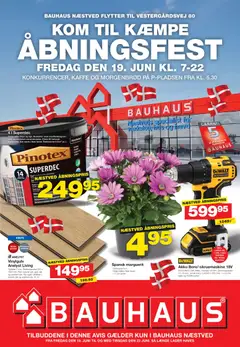 Bauhaus - Åbningsfest gyldig fra 19.06.2026