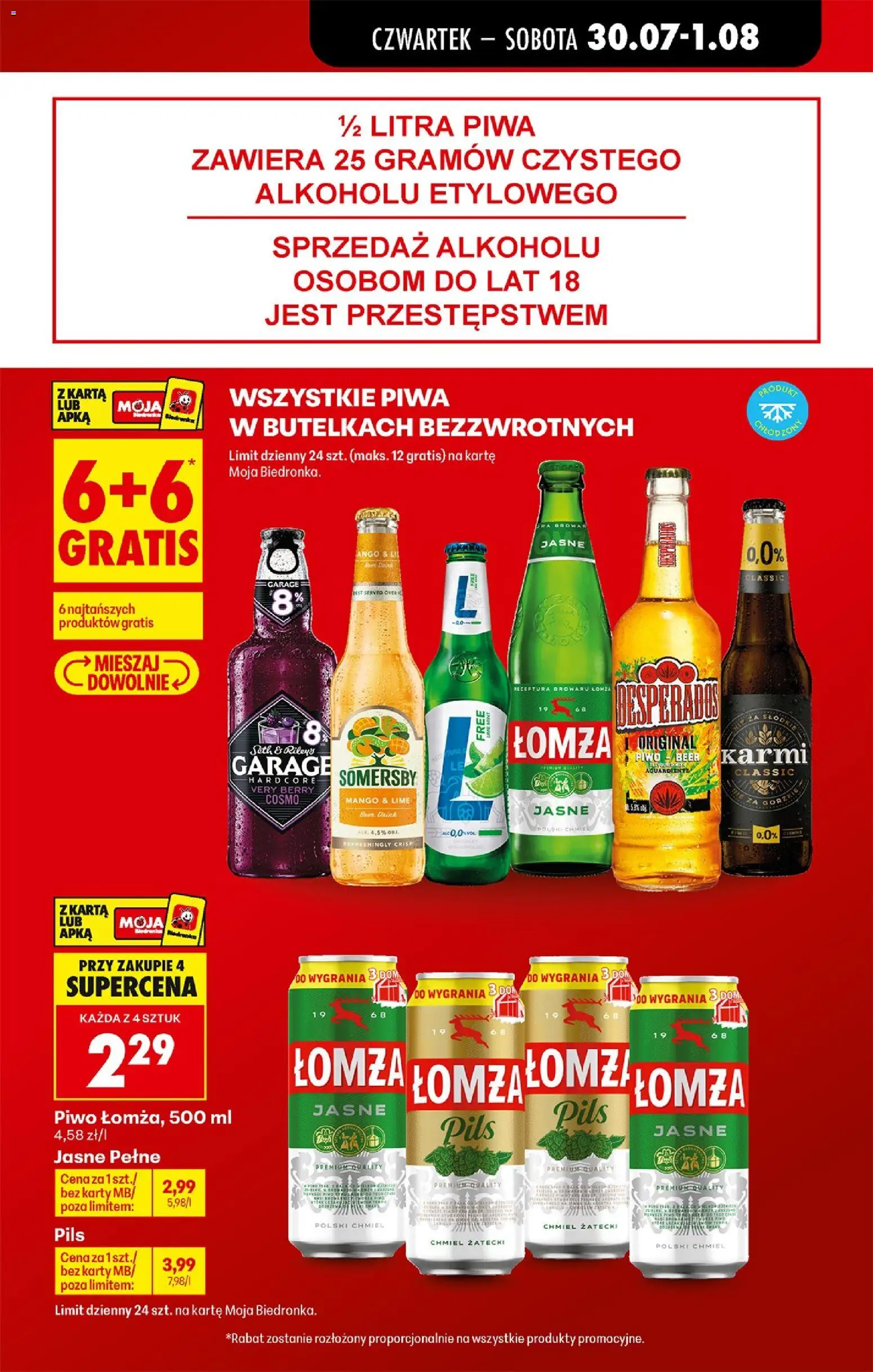Biedronka Polsko leták - Codziennie niskie ceny od 30.07.2026 | Strana: 19 | Produkty: Mango, Karty