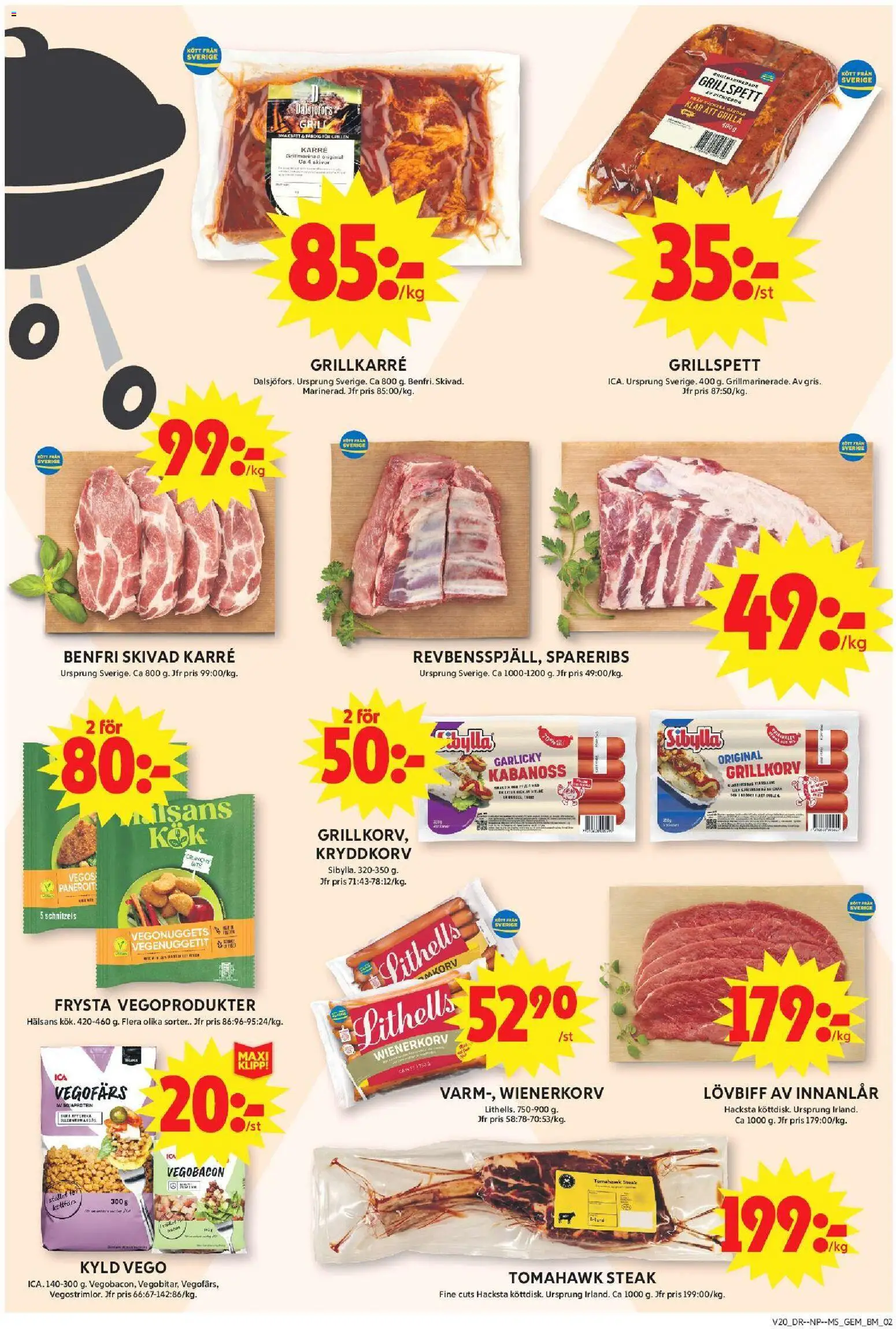 ICA Maxi reklamblad aktuell från 11.05.2026 | Sida: 2