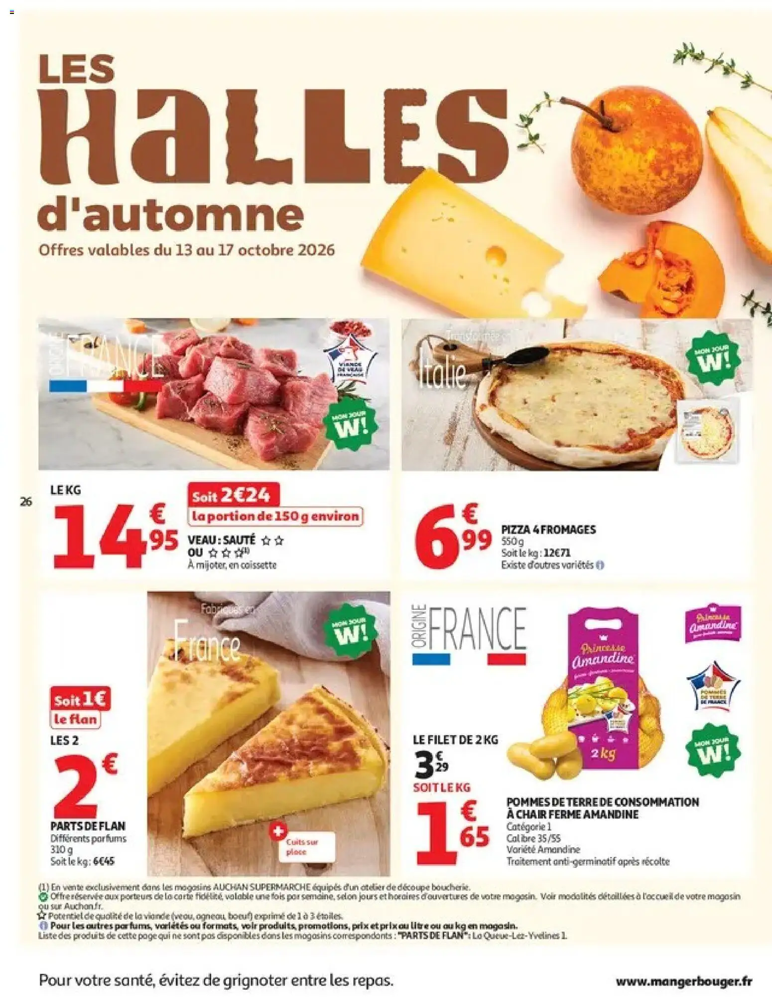 {H1} | Page: 26 | Produits: Parfums, Viande, Pommes, Pommes de terre