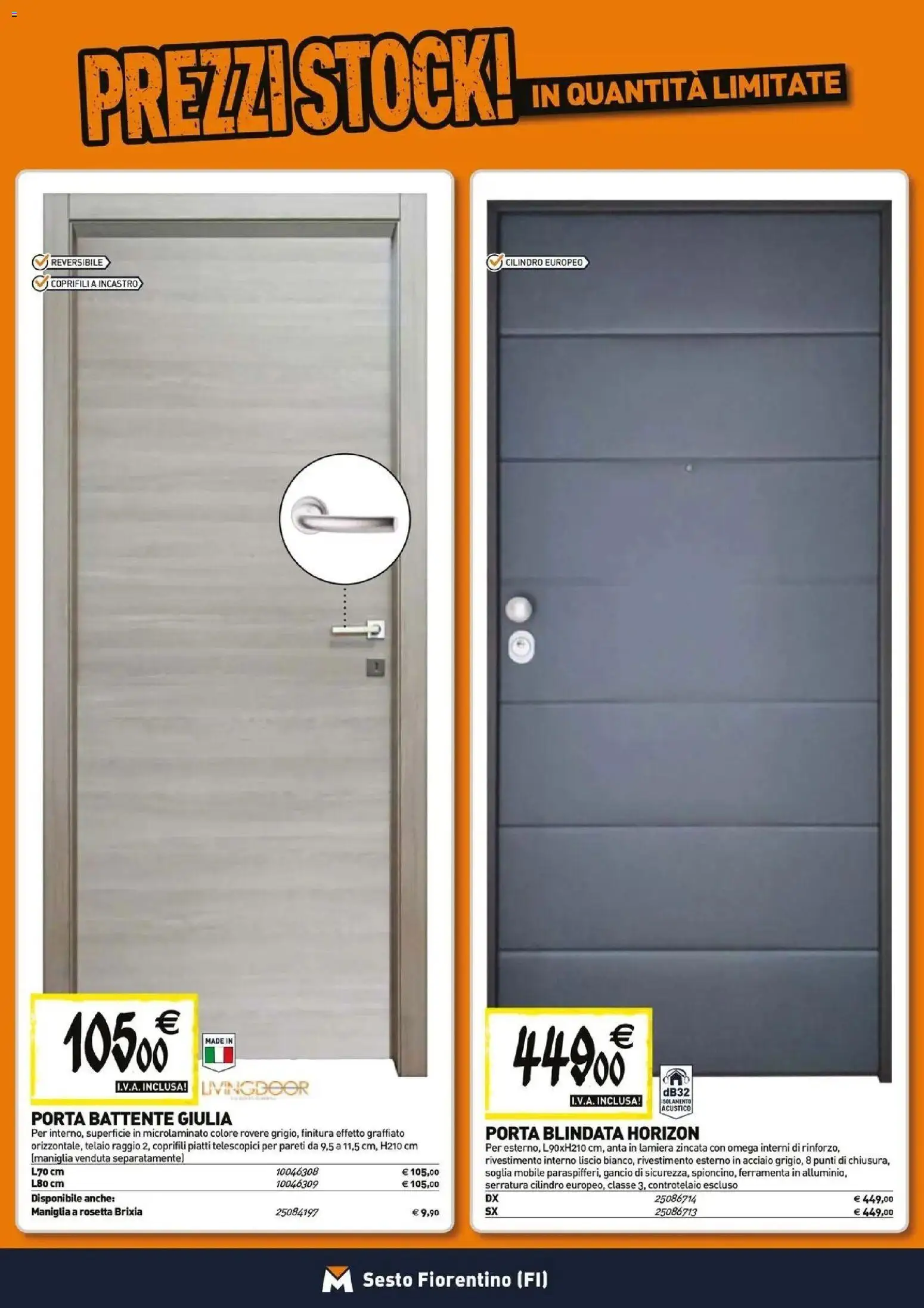 Volantino TECNOMAT del 27/08/2026 | Pagina: 10 | Prodotti: Mobile, Porta, Piatti, Omega