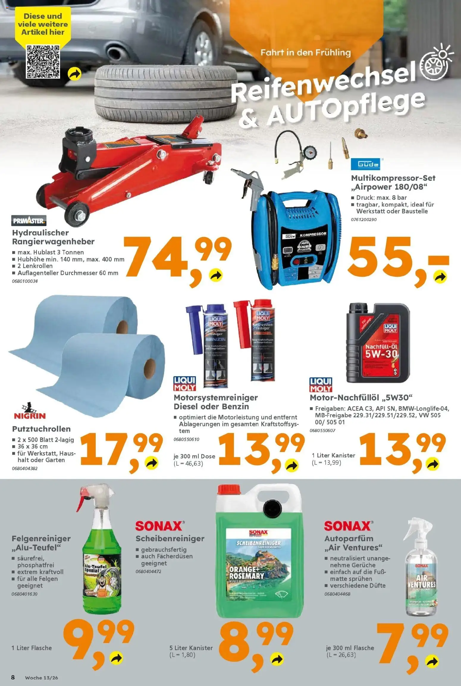 Globus Baumarkt Prospekt Peine	 – gültig ab 23.03.2026 | Seite: 8