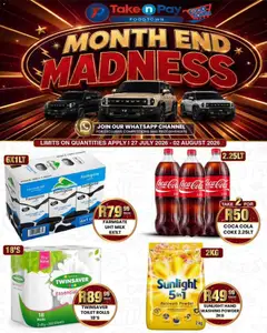 Take n Pay specials catalogue – valid from 27/07/2026