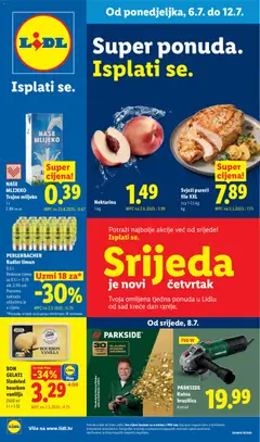 Lidl Katalog - Pregled kataloga iz trgovine Lidl, vrijedi od 06.07.2026
