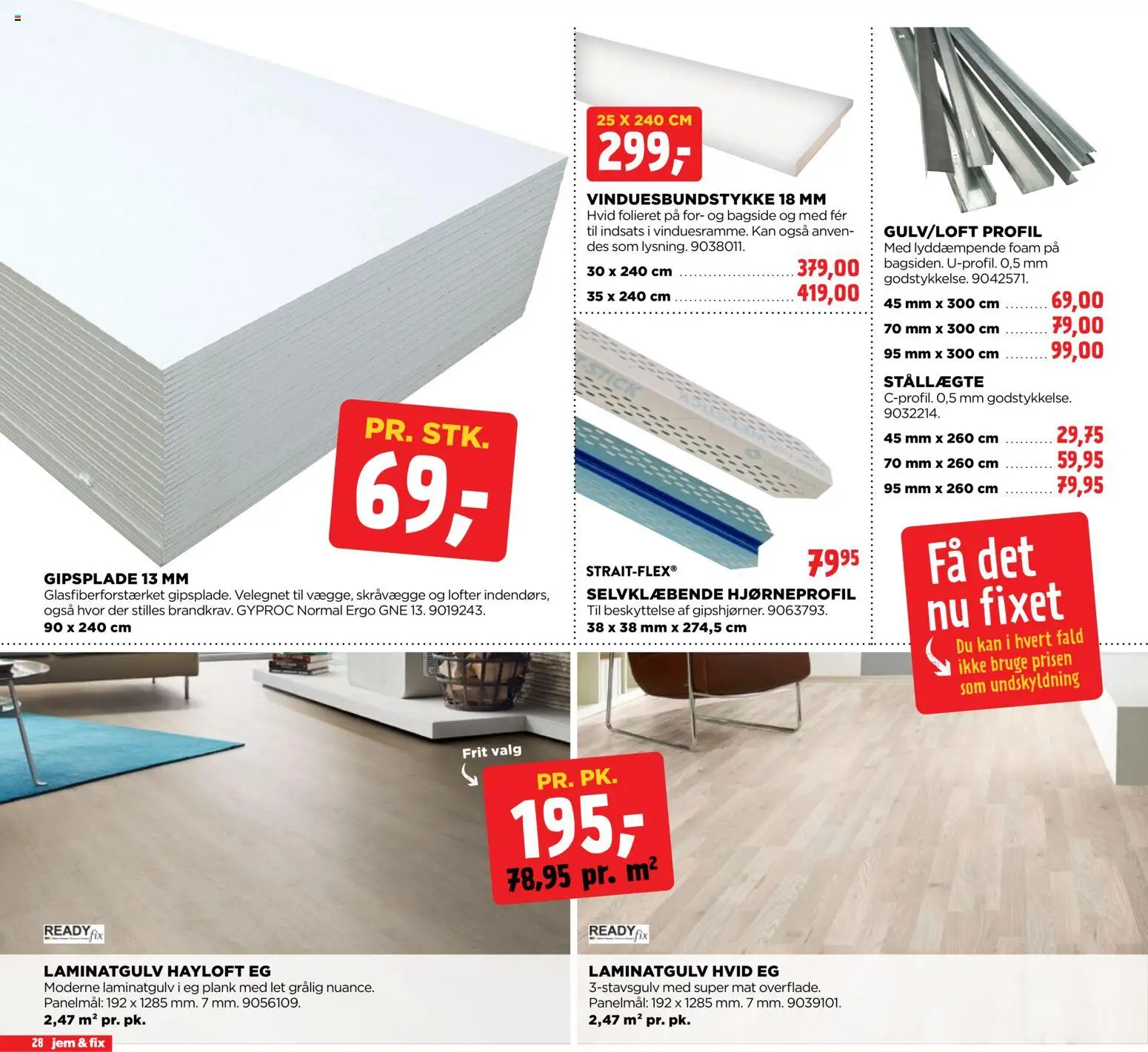 Jem & fix tilbudsavis – gyldig fra 03.05.2026 | Side: 28 | Produkter: Søm