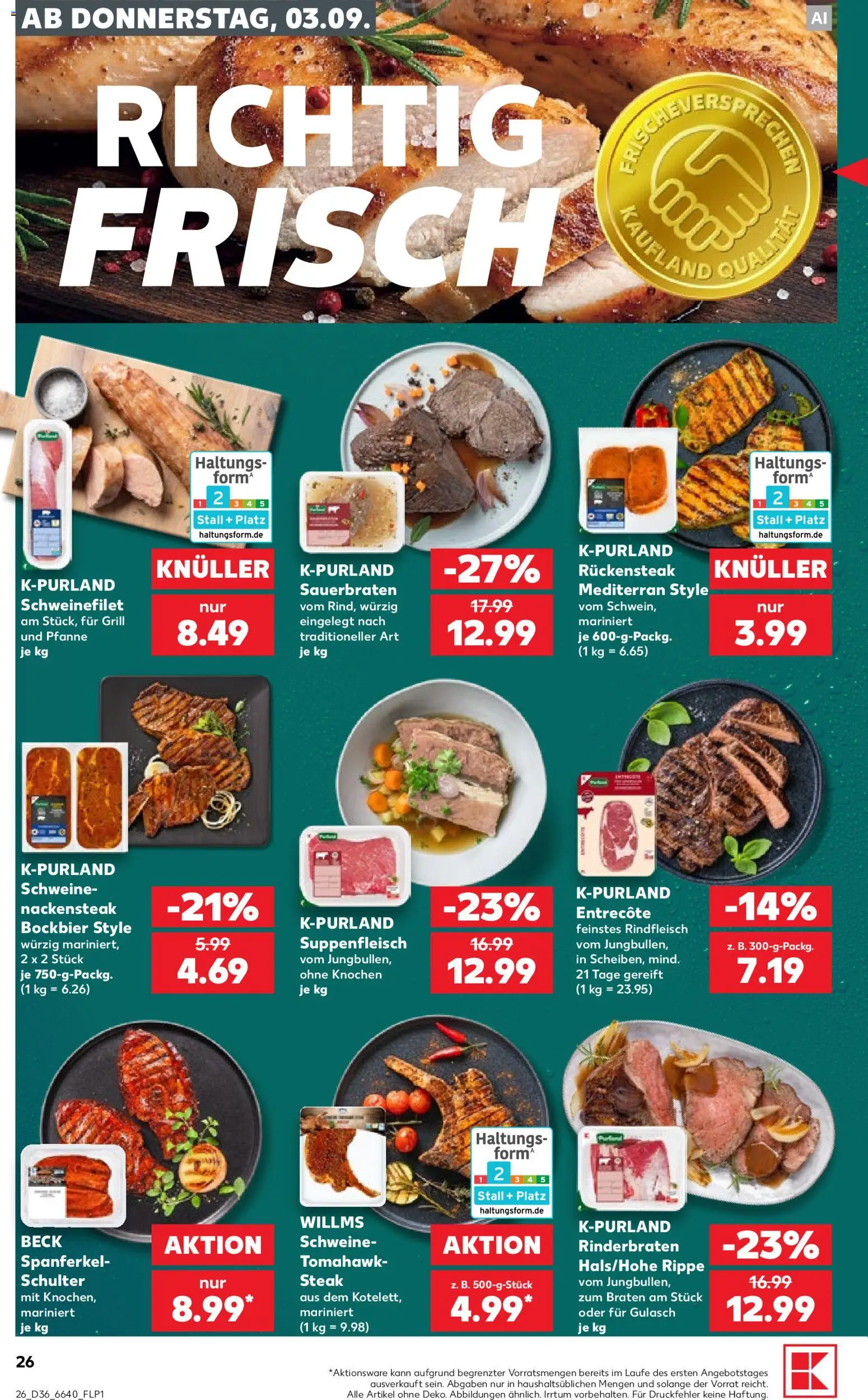 Kaufland Prospekt – gültig ab 03.09.2026 | Seite: 26