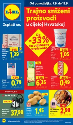 Lidl Katalog - Pregled kataloga iz trgovine Lidl, vrijedi od 07.09.2026