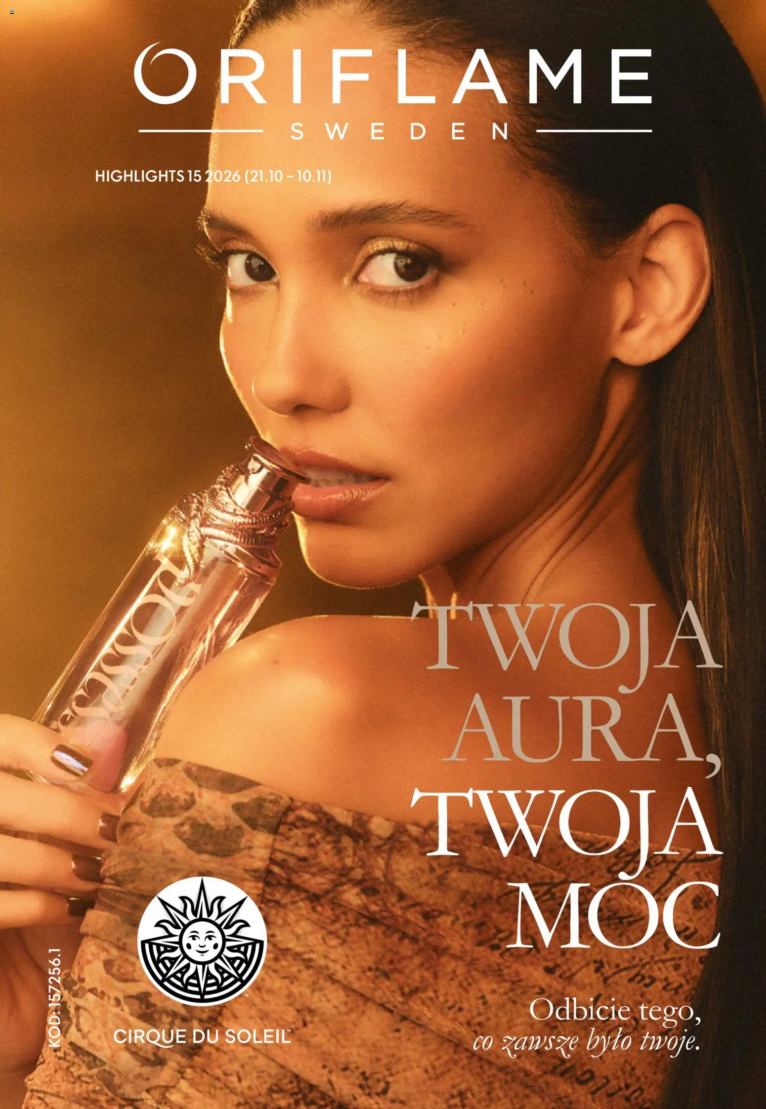 Oriflame Katalog Highlights 15 od 21.10.2026 | Strona: 1