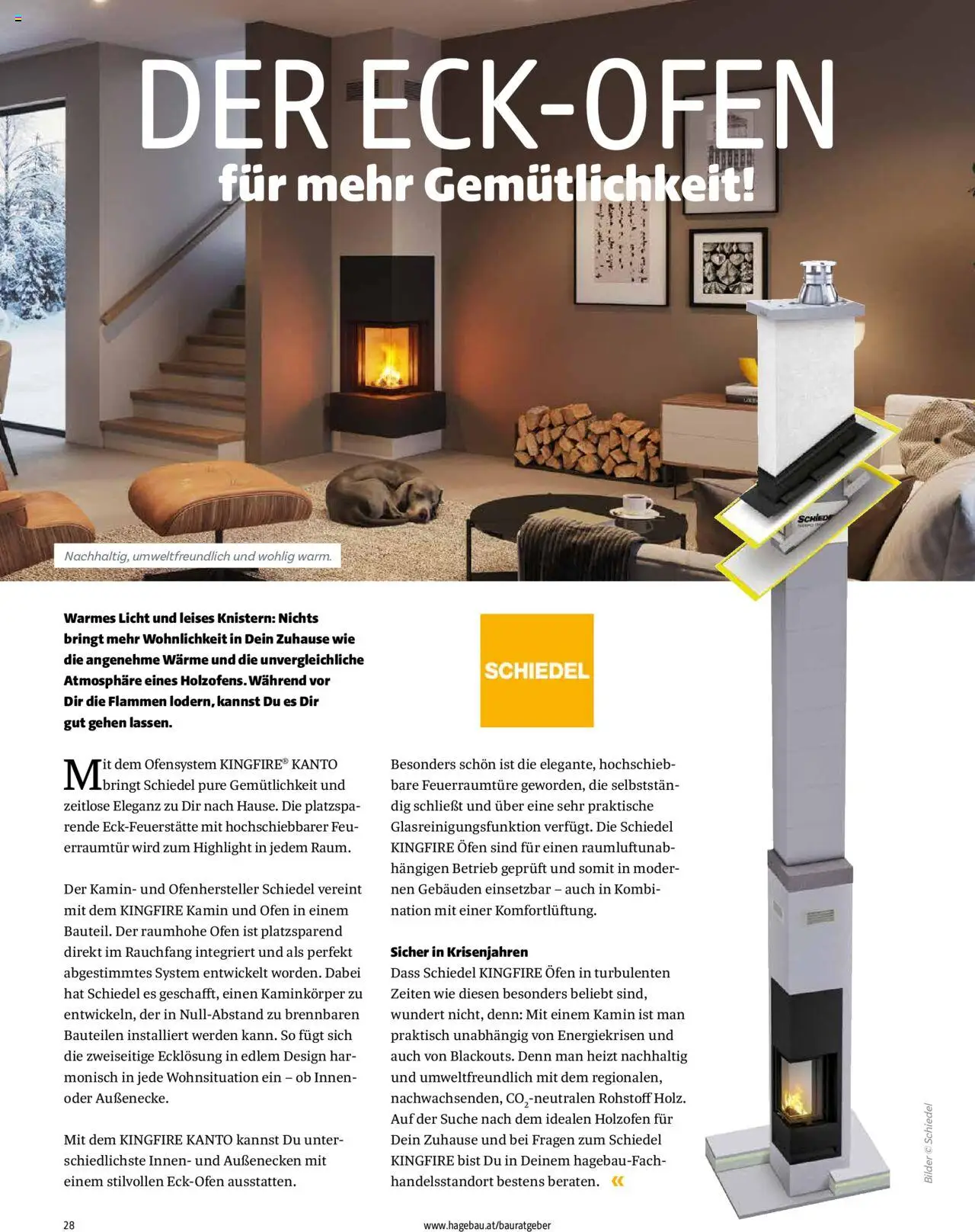 Hagebau Katalog Baurategeber gültig ab 07.04.2025 | Seite: 28 | Produkte: Ofen