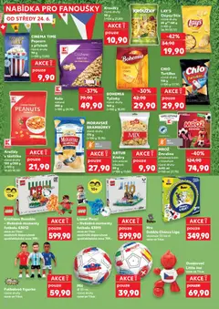 Náhled letáku Arašídy v těstíčku, různé druhy 150 g/200 g od 24.06.2026 | Strana: 24