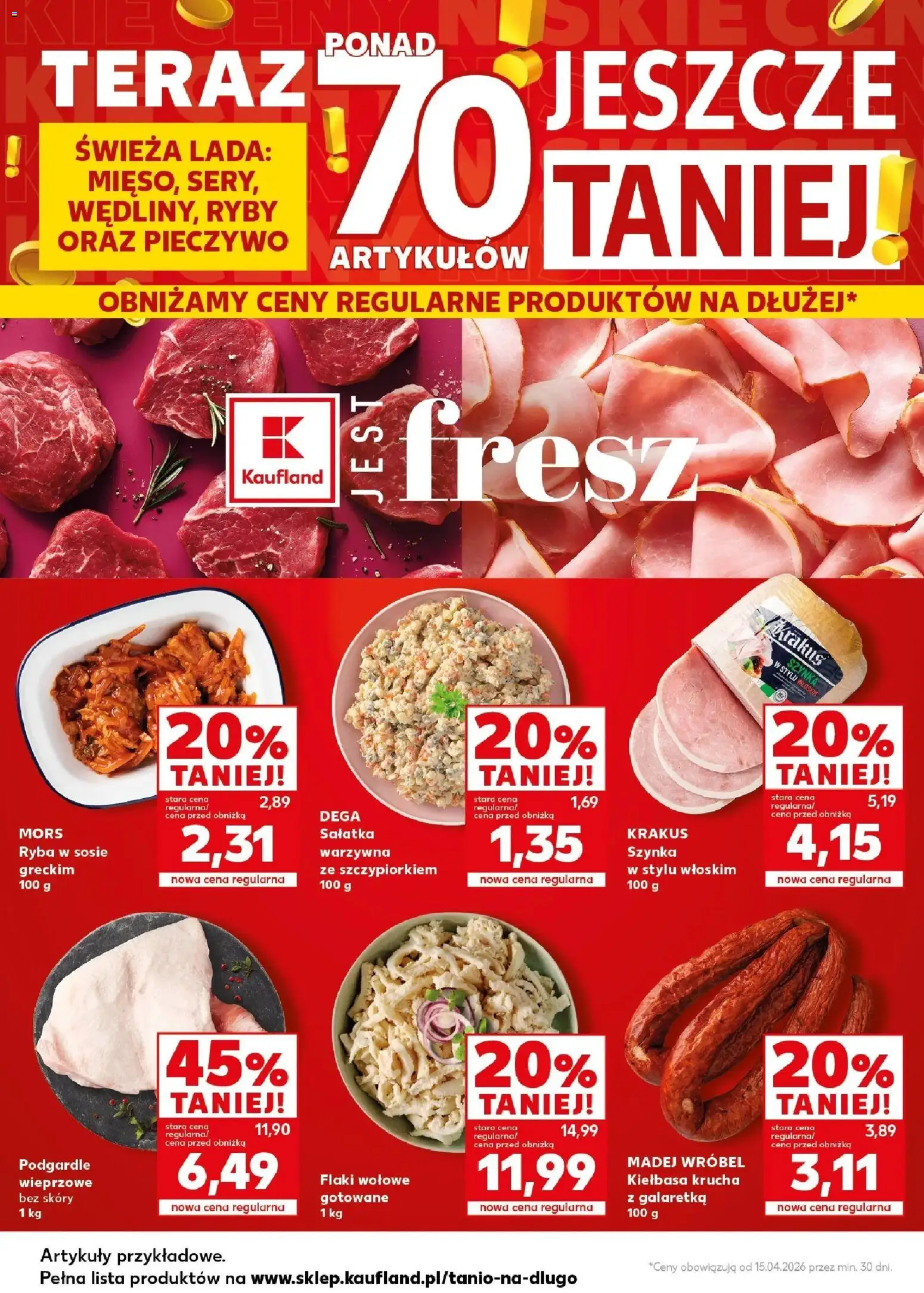 Kaufland - Kaufland Gazetka Tygodnia ważna do 06.05 od 28.04.2026 | Strona: 34 | Produkty: Kiełbasa, Szynka, Ryby, Ryba