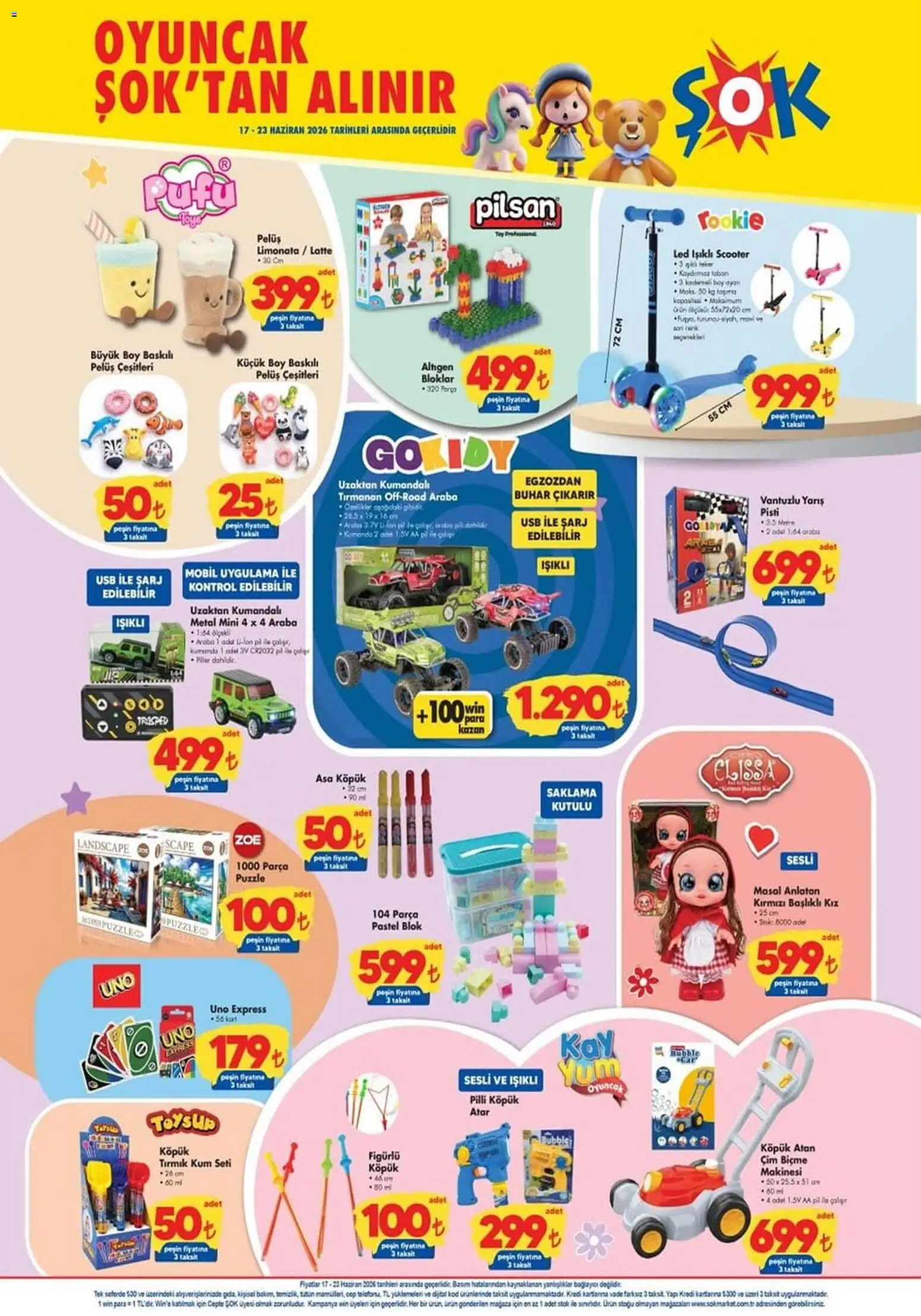 Şok Market Katalog - 17.06.2026 tarihinden itibaren geçerlidir | Sayfa: 4 | Ürünler: Limonata, Biçme makinesi, Bağlayıcı, USB