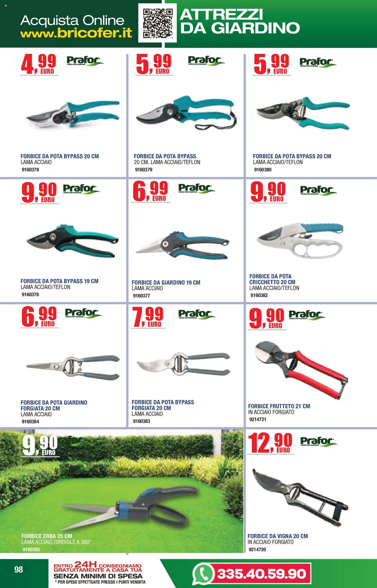 Volantino Bricofer del 14/04/2026 | Pagina: 98 | Prodotti: Forbice