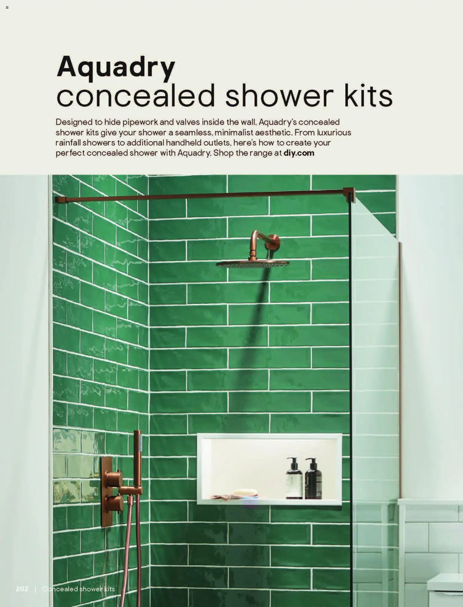 {H1} | Page: 202 | Products: Shower