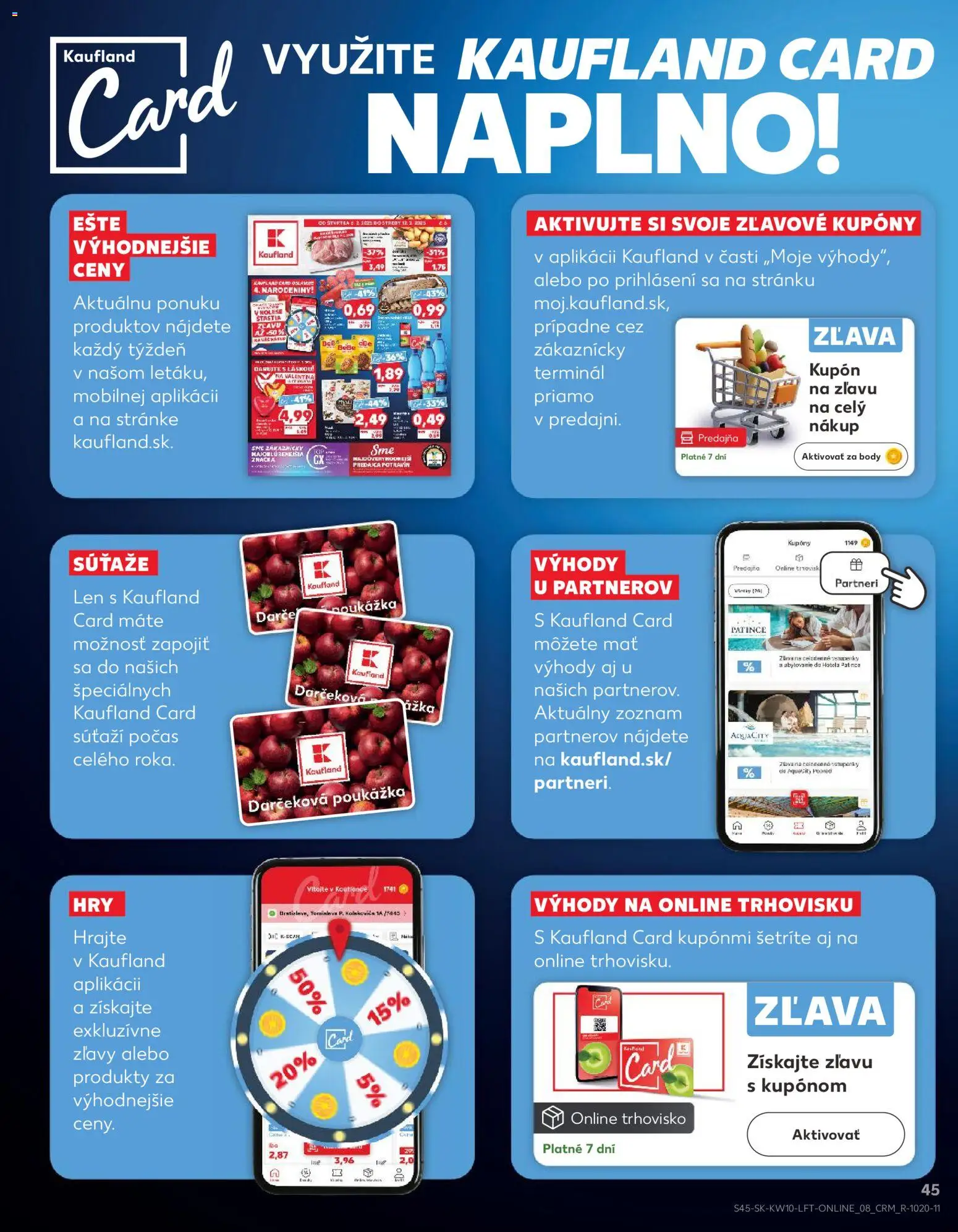 Kaufland SK akciós ujság - amely érvényes a következő dátumtól: 2026.03.05. | Oldal: 45 | Termékek: Body