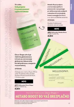 Oriflame katalog akcije – veljaven od 24.06.2026 | Stran: 77 | Izdelki: Prehranska dopolnila