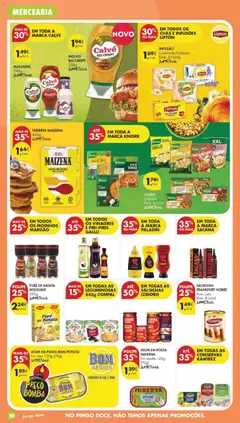 Pré-visualização ATUM EM POSTA BOM PETISCO, Atum em óleo 120g (78g) válido de 26.05.2026 | Página: 34