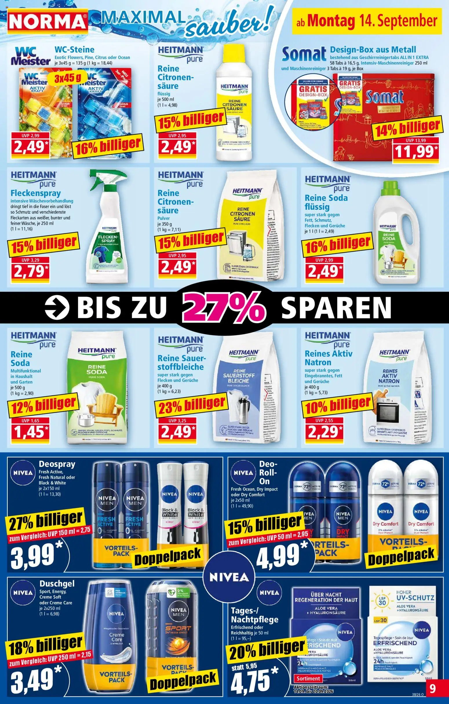 Norma Prospekt – gültig ab 14.09.2026 | Seite: 9