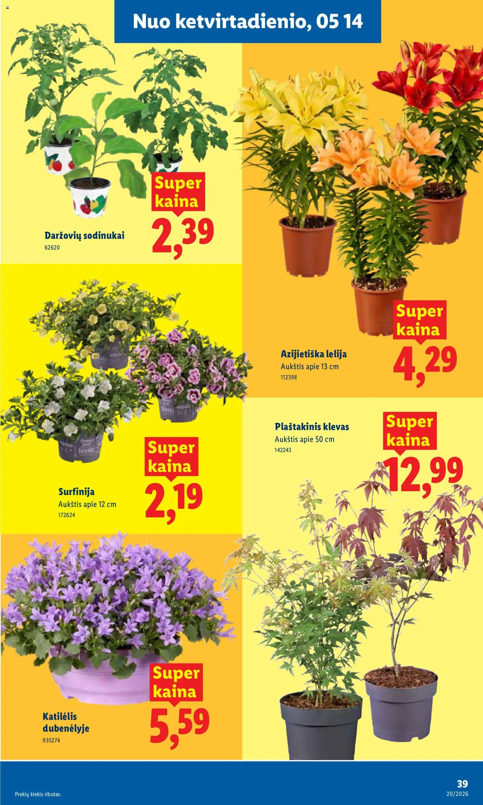 LIDL akcijos nuo 11.05.2026 | Puslapis: 45